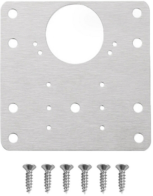 不鏽鋼鉸鍊修復固定片 櫃門合頁修補板, 4個