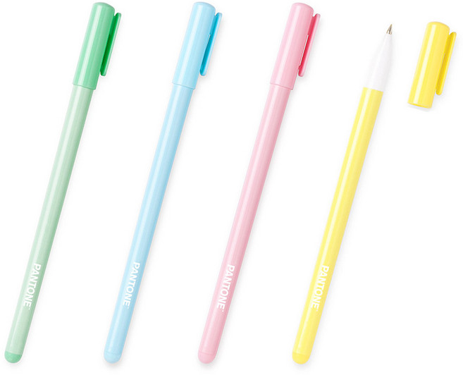 [홈앤스쿨] 팬톤 500 슬림 캡 볼펜 0.5mm 색상랜덤