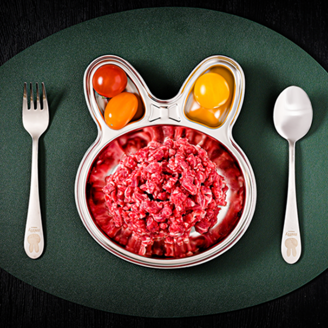 더맛한우 국내산 소고기 이유식 안심 다짐육(냉장) 1++No.9 암소 한우, 900g, 1개