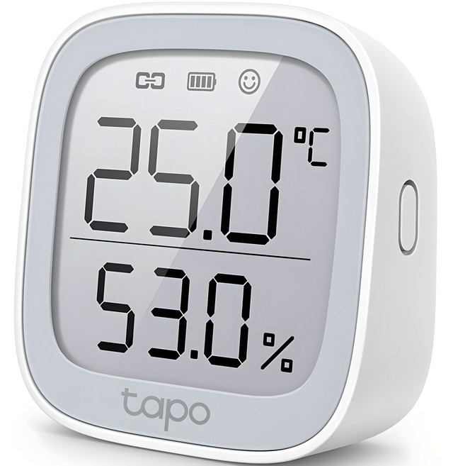 타포 스마트 허브 연동 무선 온습도 모니터 센서, 화이트, 1개