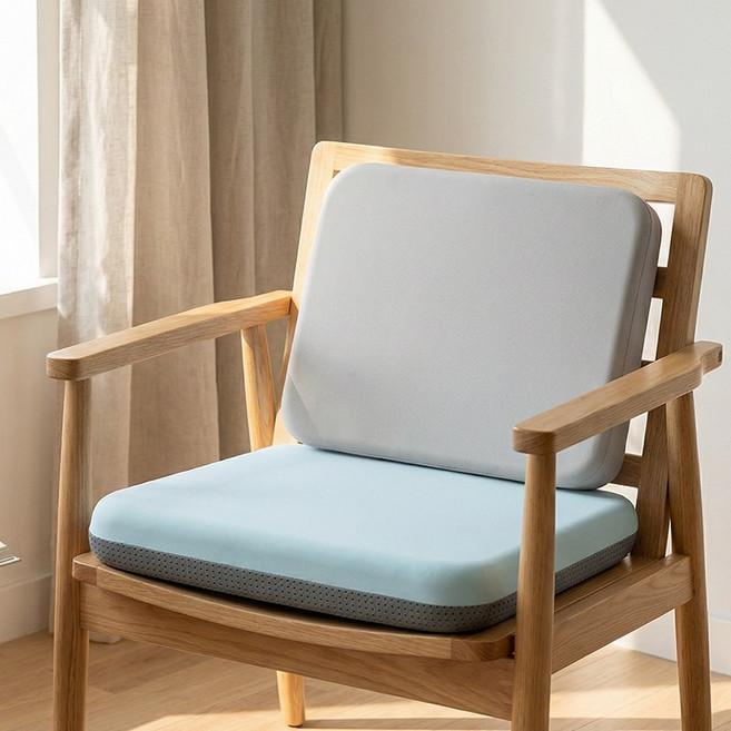 스피세프 편안한 사각 메모리폼 의자 방석