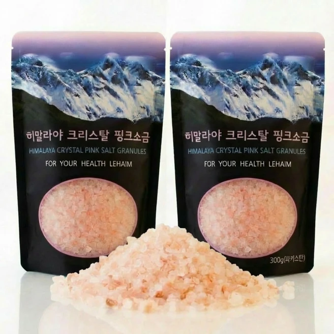 레하임 히말라야 핑크솔트 천연 미네랄 프리미엄 소금 1+1 특별구성 - 쿠팡
