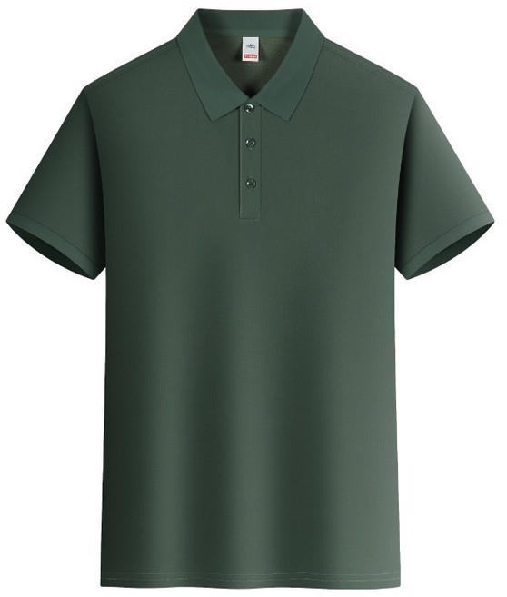 夏季短袖精梳棉翻領T恤POLO衫【M-4XL】12色可選擇 寬鬆 休閒 百搭