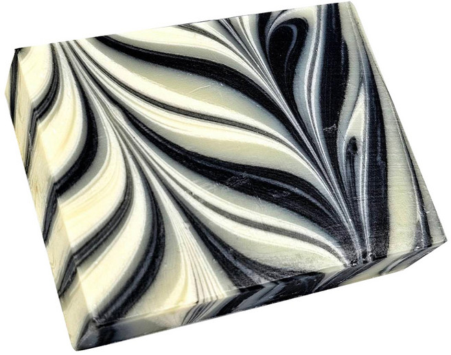 山原色手工皂 竹炭備長炭薄荷淨膚皂, 100g, 1個