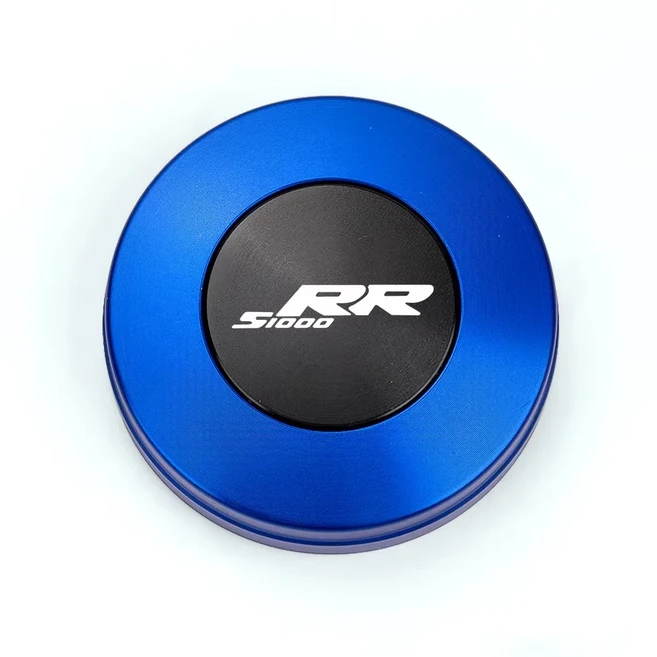 BMW S1000RR S RR XR R 오토바이 액세서리 배기 지지대 나사 커버 캡, 04 BLUES1000RR, 1개