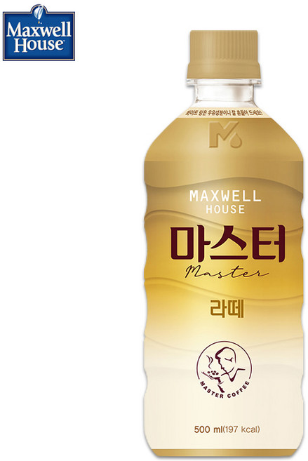 맥스웰 콜롬비아나 마스터 라떼 500mLx1펫, 500ml, 1개