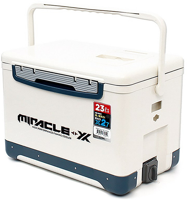 싸파 미라클X 아이스박스 23L SIC-023HE 아이스쿨러 캠핑용 낚시용, 단품