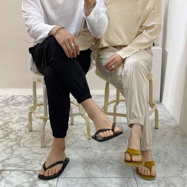 집에서입는옷 빅사이즈 커플 냉감 냉장고 잠옷 마약 조거 생활복 쿨린 팬츠 바지