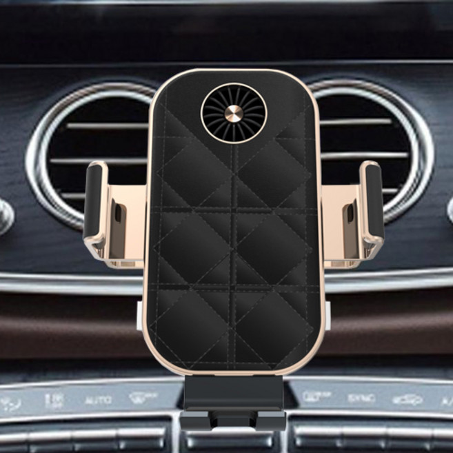 벤츠 E클래스 W213 2016~24 핸드폰 무선충전기 거치대 지시그니처 C38E-YS, 블랙