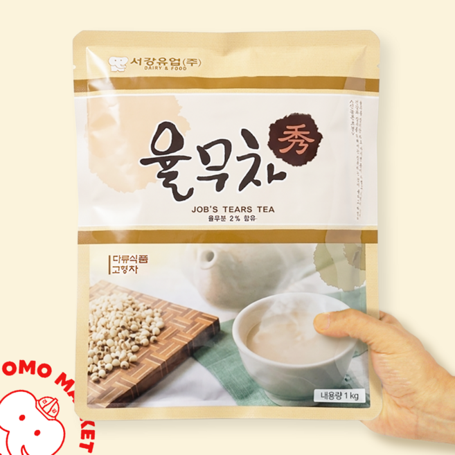 자판기원료 - 서강유업 율무차 1kg, 1개입, 12개