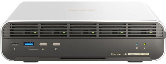 QNAP TBSh574TXi516GUS 5 Bay Higerformance E1.Intel® Core™ 프로세서 Thunderbolt 4 및 10GbE5G2.5G1G100M10, Intel core i3, 1개