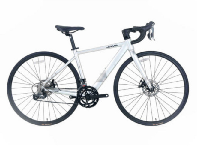 자바 벨로체 인터널 16단 유압디스크 LT-WOO R3 VELOCE 로드바이크, 1개, 155cm, 유광 화이트