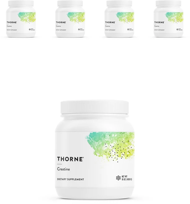 쏜리서치 크레아틴 글루텐 프리 450g (16 OZ) 90회분, 5개 - 쿠팡