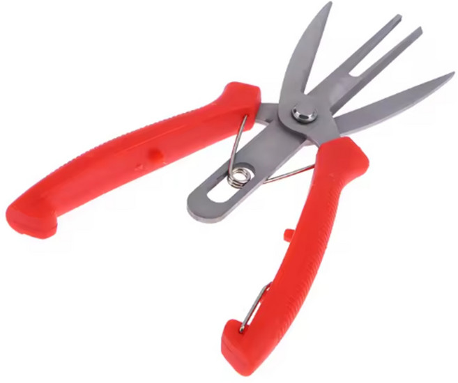 광휘몰 가지치기 전지 적과 가위 과수원 과일 원예 꽃 조경 열매 알솎기 U자형 양방향, 2개