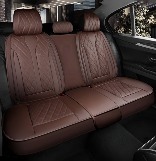 카시트보호매트 차시트교체 가죽 카 차량용 방석 그랜저르블랑 시트커버 SF-681 운전석 1SET, 브라운, 1개