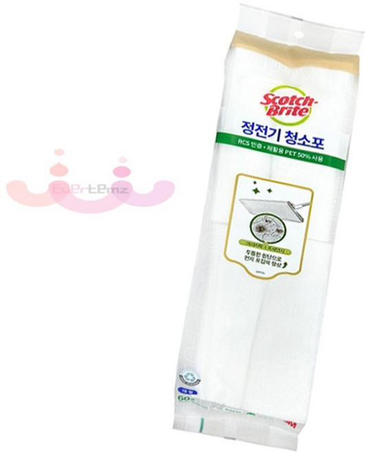 에버템즈 3M 정전기 청소포 대형 바닥청소 머리카락흡착 다용도