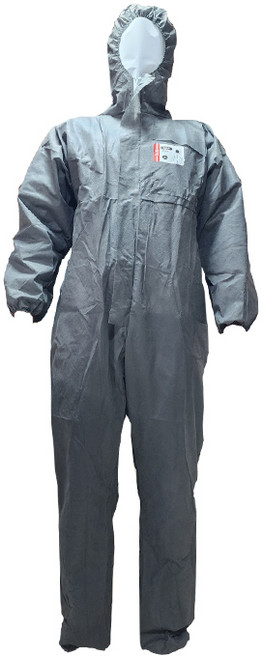 신정글러브 일회용 PP 분진복 원피스 투피스 작업복, 20개, 그레이