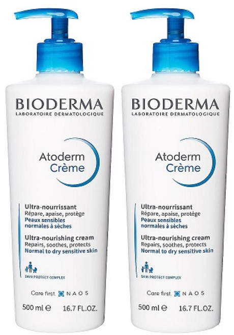 바이오더마 아토덤 바디로션 바디크림, 500ml, 2개