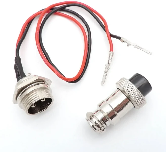 리튬 이온 배터리 밸런스 자동차 전기 자전거 충전 플러그 충전기 인터페이스 케이블 와이어 커넥터 범용 서비스 부품 소켓 1 개, 03 male and female, 1개