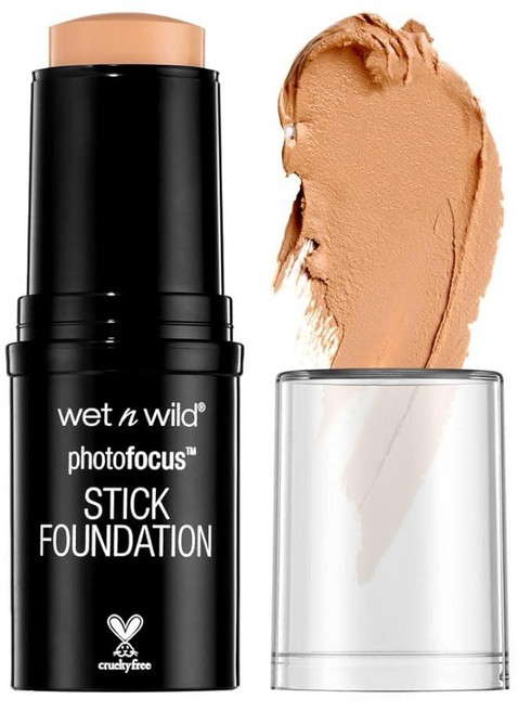 Wet 'n wild 포토 포커스 스틱 파운데이션., 5)1 Count Pack of 1, 쉘 비스크