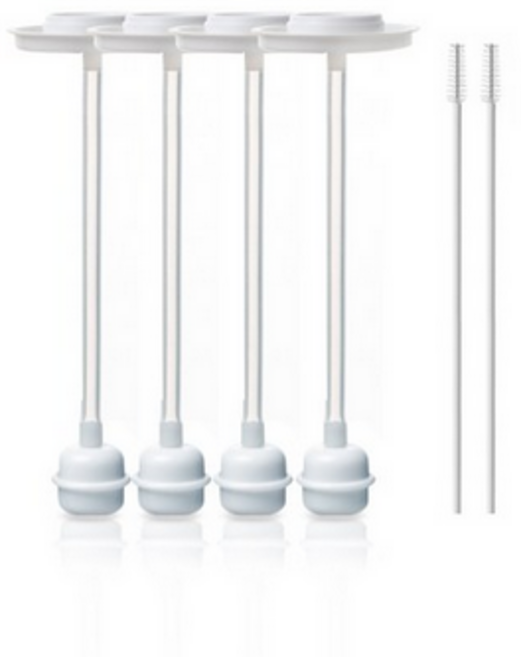 하이비 더블하트 전용 추달린 스트로우 3p x 3세트, 2세트