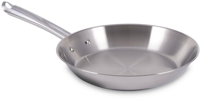 T-Fal Gourmet 스테인리스 스틸 프라이팬 21.6cm8.5인치 인덕션 호환 프라이팬 빠르고 균일한 가열 260°C500°F까지 오븐 사용 가능 가정 요리사를, Fry Pan, 12-Inch