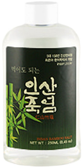 인산죽염 먹어도 되는 가글용 죽염수(250ml 3개), 250ml, 3개