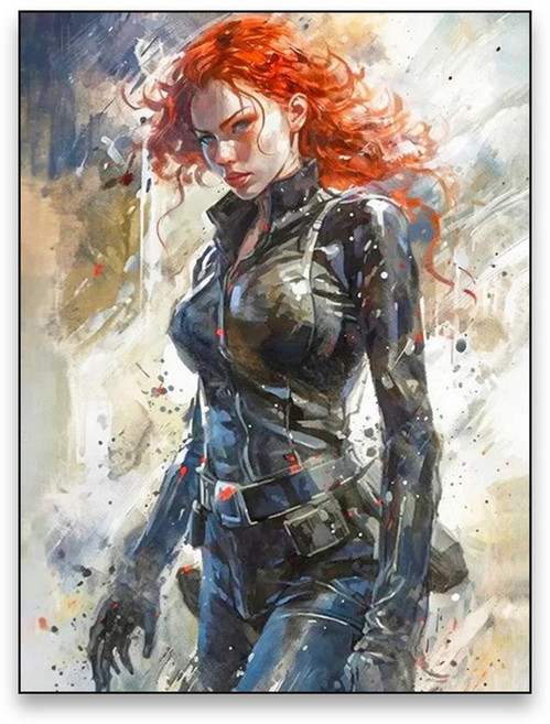 영화 아트 포스터 아이언 맨 데드 풀 캔버스 페인팅 클래식 캐릭터 벽화 홈 벽 장식 선물, 50x70cm Unframed, B061