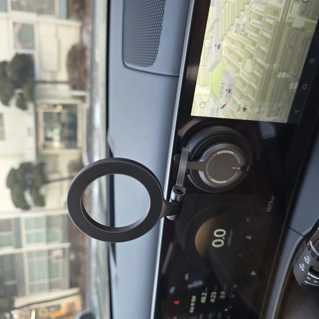 쏘나타디엣지 팰리세이드lx3 싼타페MX5 그랜저 투싼 폰 거치대, 맥세이프거치대, 1개