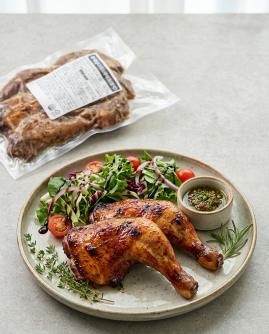 훈제닭다리스테이크 장각 선진FS, 1개, 1kg