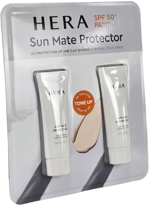 5위 - 헤라 선 메이트 프로텍터 선크림 SPF50+ PA+++, 50ml, 2개