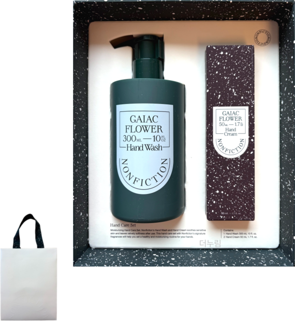 논픽션 핸드워시(300ml) + 핸드크림(50ml) 세트, 가이악플라워, 1개