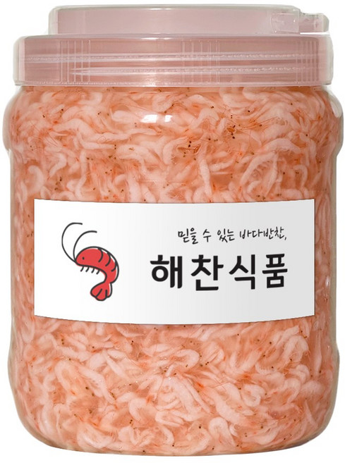해찬 국산새우젓 추젓 새우젓갈, 2kg, 1개