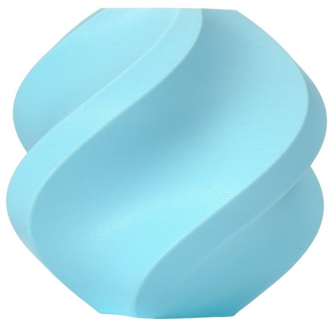 Bambu PLA Matte 霧面消光3D列印線材, 1個, 冰藍 ICE BLUE,內含卷盤, 冰藍, 內含卷盤