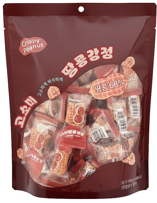 고소미 땅콩강정 강정과자 땅콩과자, 1개, 500g