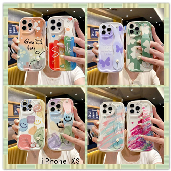 唯美腕帶奶油 防摔手機殼 適用 iPhone XS