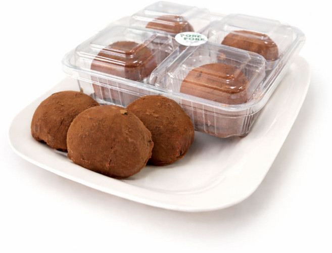 포레포레 수제 두바이 쫀득쿠키 초콜릿, 4개, 50g