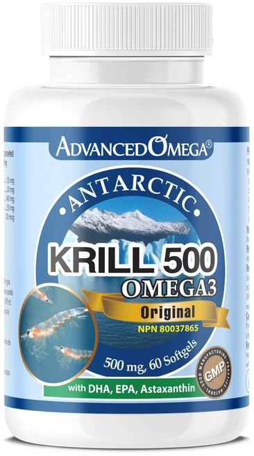 어드밴스드 캐나다 크릴오메가3 DHA EPA 농축 100% 크릴오일 500mg 60젤 NL14, 1개, 60정 - 쿠팡