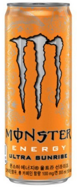 코카콜라 몬스터 에너지드링크 선라이즈 355ml 24캔, 24개입