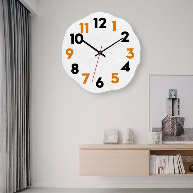 디자인 벽시계 모던 심플 벽걸이 시계 장식 인테리어 아날로그, 15인치, 02