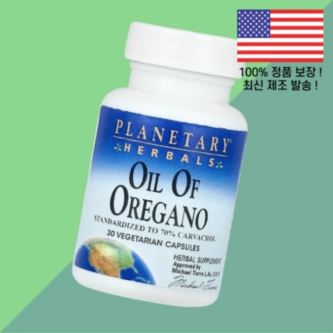 플래니터리 허브 오일 오브 오레가노 45mg 식물성 베지캡슐 30정 Planetary Herbals Oil Of Oregano 30 Vegetarian Capsules - 쿠팡
