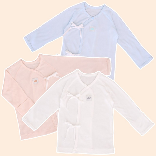 베베라온 아기 신생아 배냇저고리