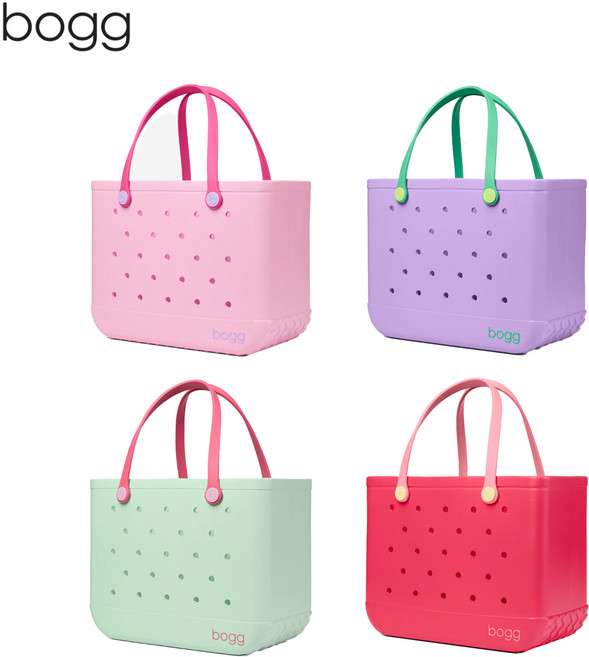 미국 보그백 정품 토트 비치 백 여름 물놀이 가방 스몰 미디움 라지 Bogg bag
