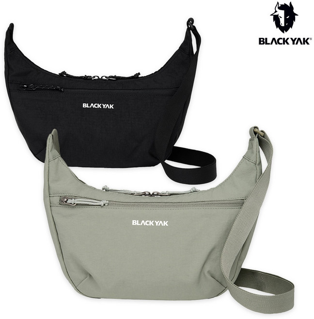 블랙야크 카르마 크로스백 반달 호보백 악세사리 가방 일상용 미니 캐주얼 숄더백 2BYABXV904