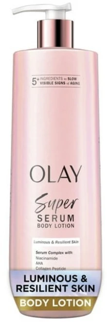 Olay 올레이 수퍼 세럼 바디 로션 모이스처라이징 바디 로션 포 드라이 스킨 수퍼 세럼 컴플렉스 건성피부용, 1개, 524g - 쿠팡