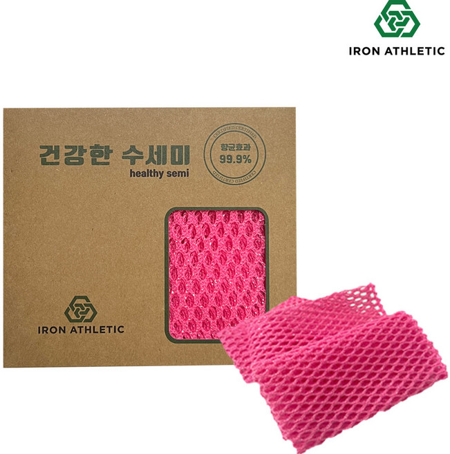 건강한수세미 반짝이 향균99.9% 그물 망사, 12개, 2세트