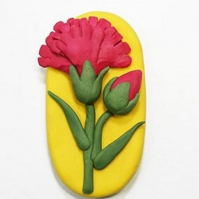 카네이션1인용 부모님 어버이날 비누만들기 추천 선생님 스승의날, 쪼물락 비누만들기꽃식물 1인용 꽃송이