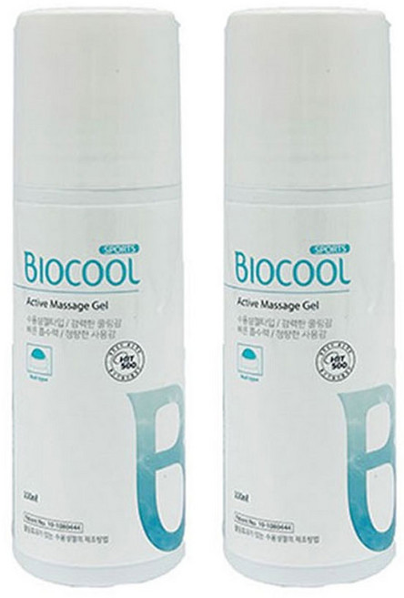 BIOCOOL 바이오쿨 엑티브 스포츠젤, 1개입, 2개