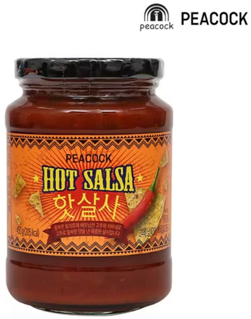 피코크 살사소스, 1개, 450g