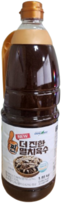 청우 더진한 찐 멸치육수진국, 1.95kg, 5개